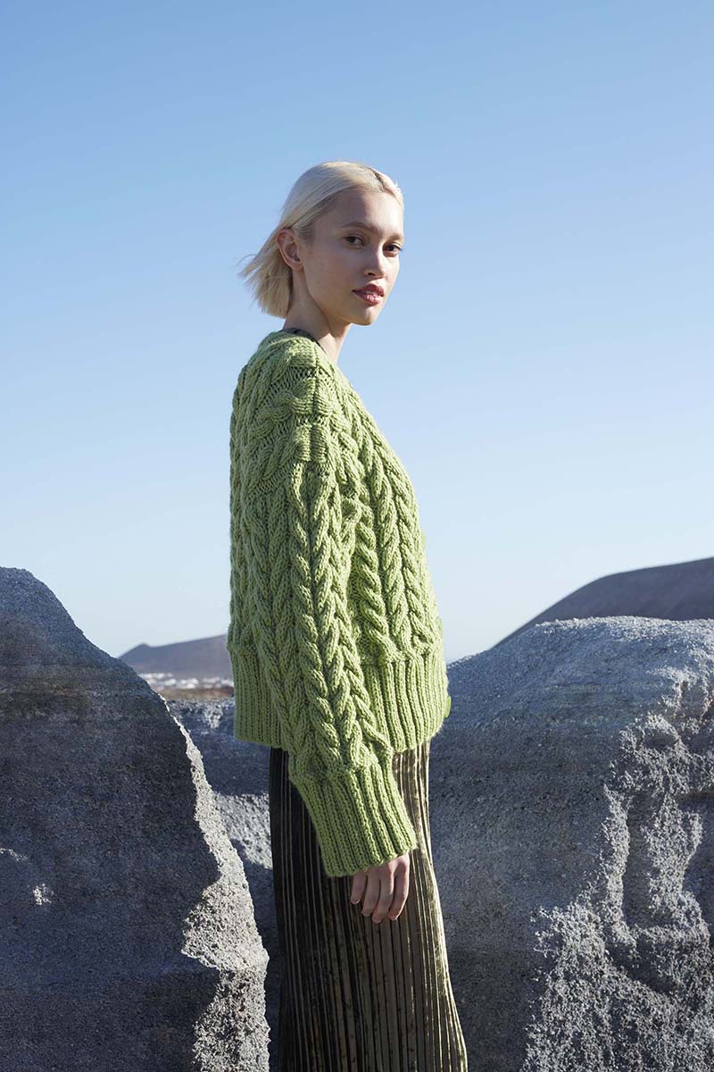 Strickset Jacke Aus Glory Von Lang Yarns 2 Strickset Jacke Aus Glory Von Lang Yarns – Bild 2