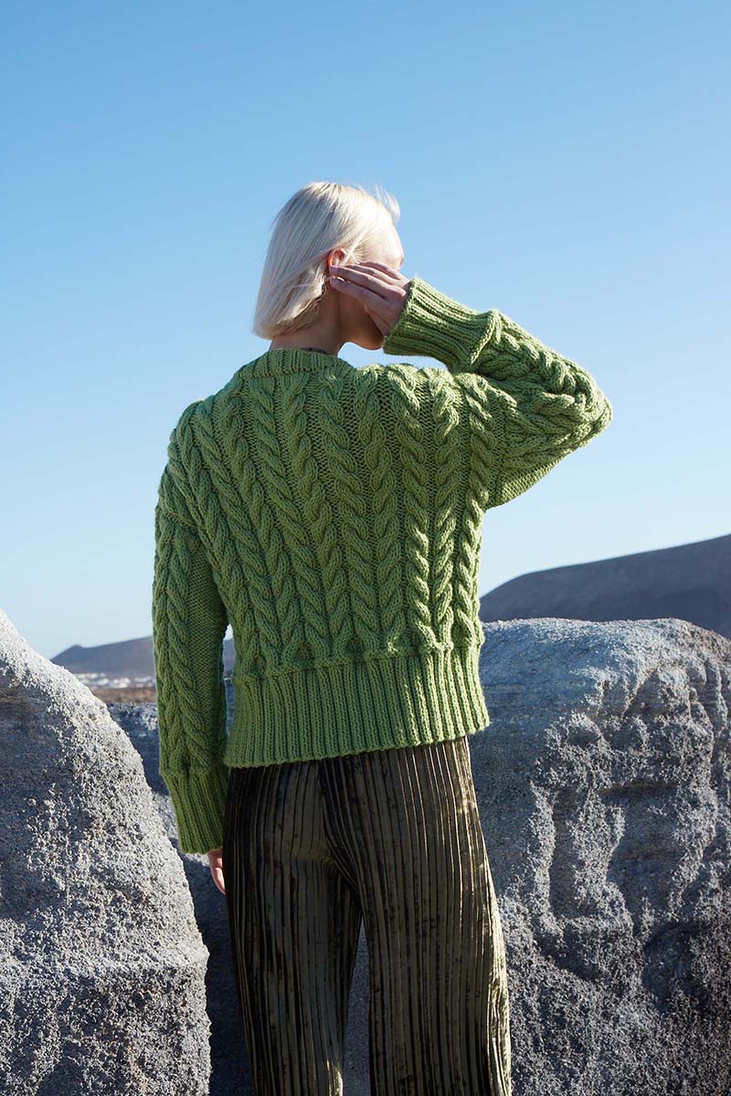 Strickset Jacke Aus Glory Von Lang Yarns 3 Strickset Jacke Aus Glory Von Lang Yarns – Bild 3