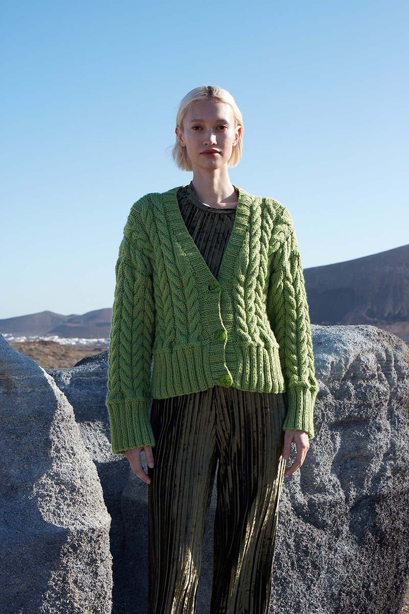 Strickset Jacke Aus Glory Von Lang Yarns 4 Strickset Jacke Aus Glory Von Lang Yarns – Bild 4