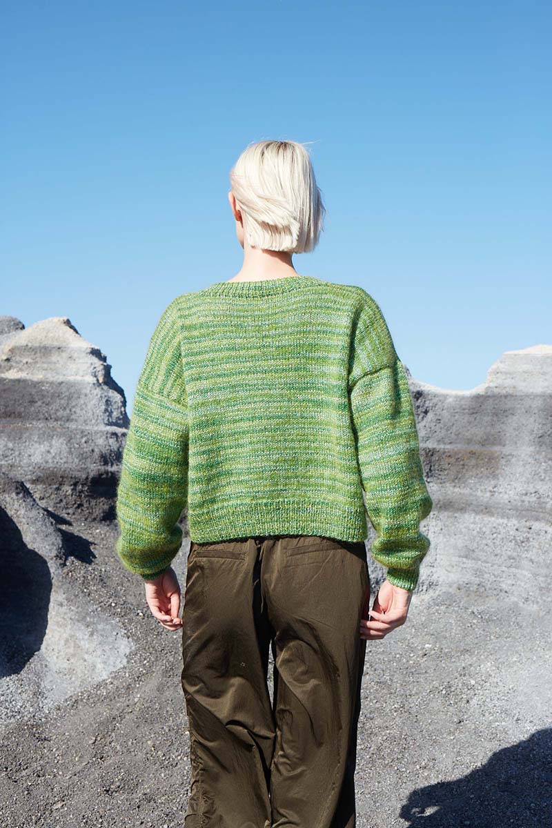 Strickset Pullover Aus Glamour Von Lang Yarns 3 Strickset Pullover Aus Glamour Von Lang Yarns – Bild 3
