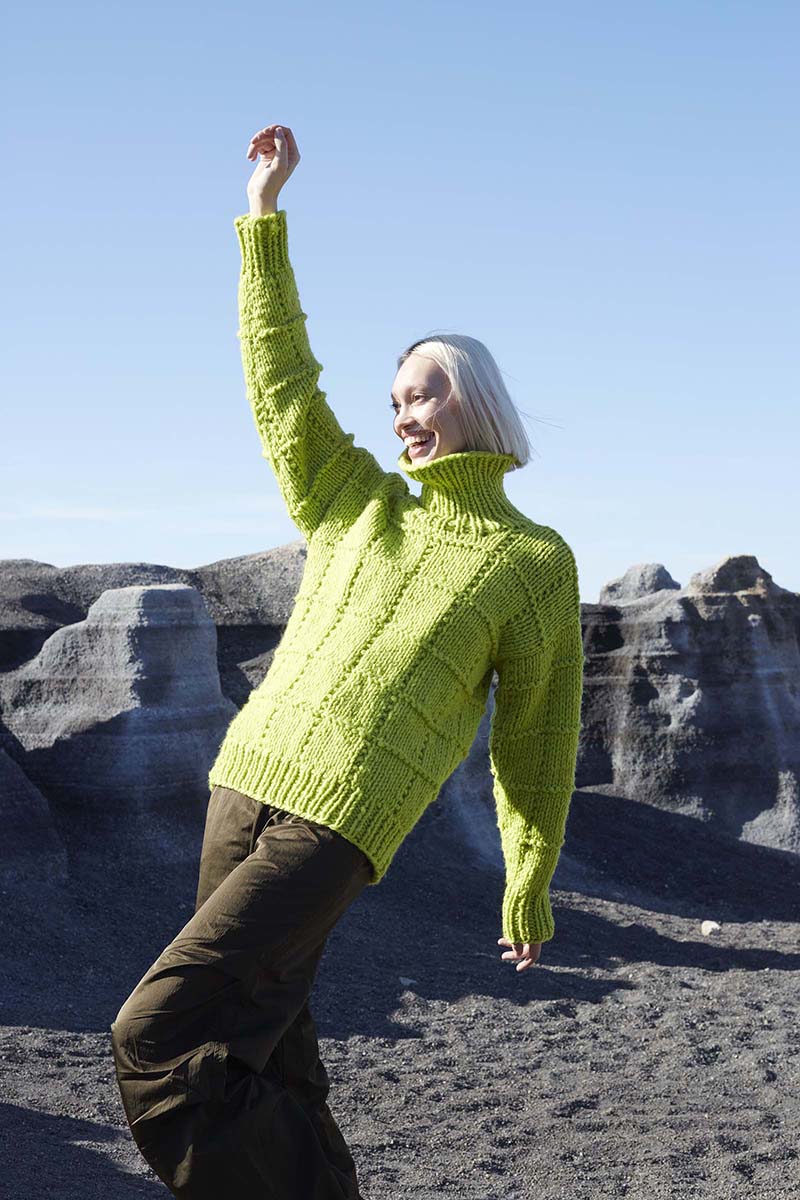 Strickset Pullover Aus Fire Von Lang Yarns 4 Strickset Pullover Aus Fire Von Lang Yarns – Bild 4