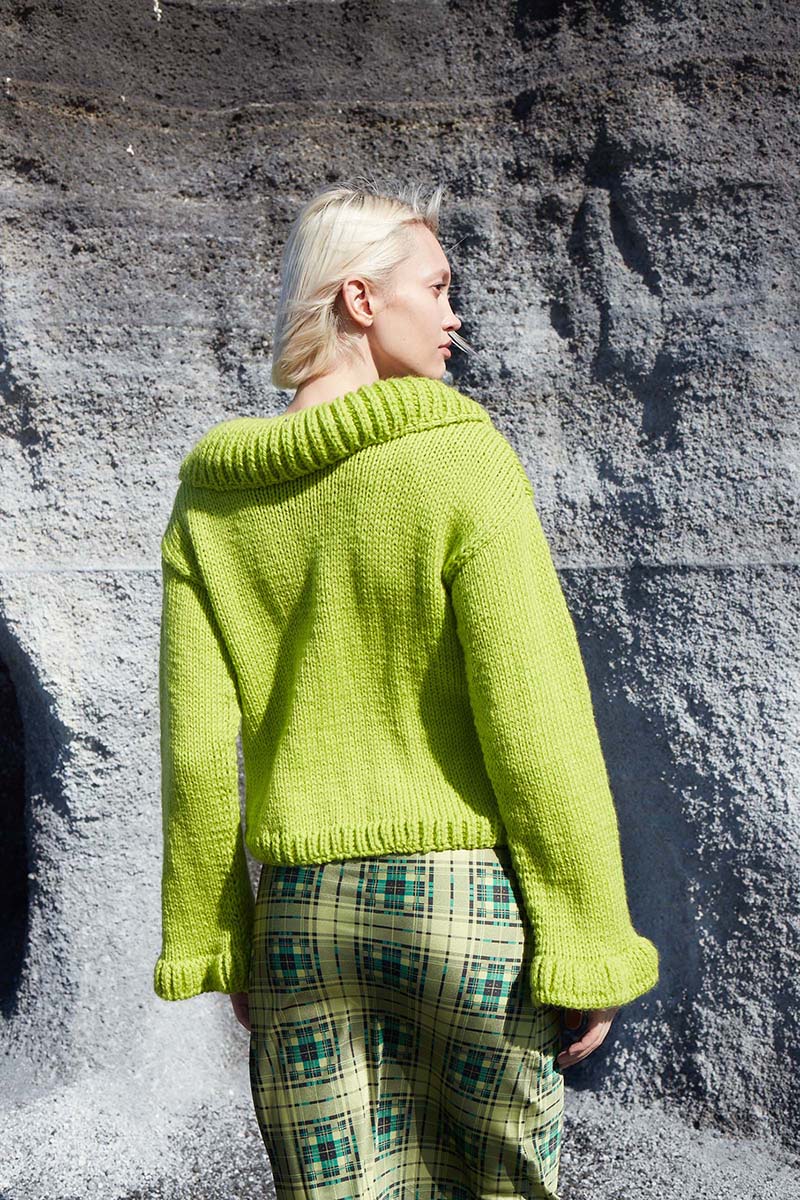 Strickset Jacke Aus Glory Von Lang Yarns 3 Strickset Jacke Aus Glory Von Lang Yarns – Bild 3