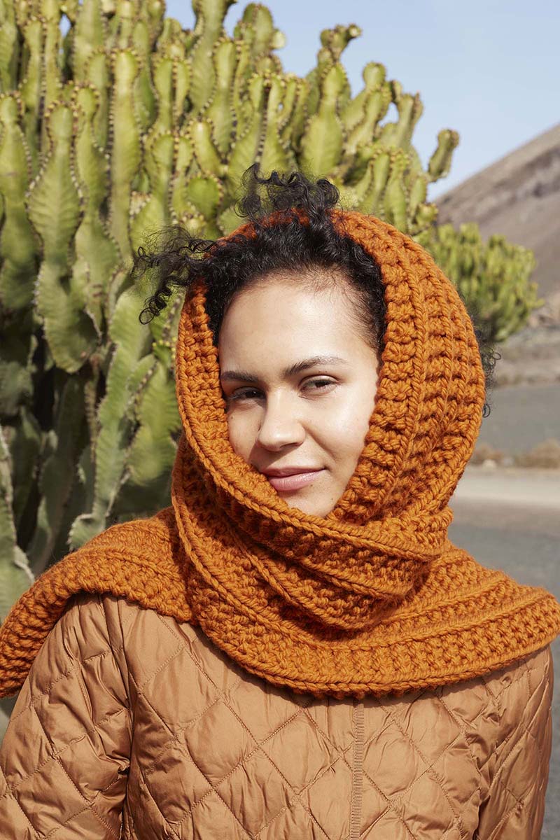 Strickset Schal Aus Fire Von Lang Yarns 1 Strickset Schal Aus Fire Von Lang Yarns