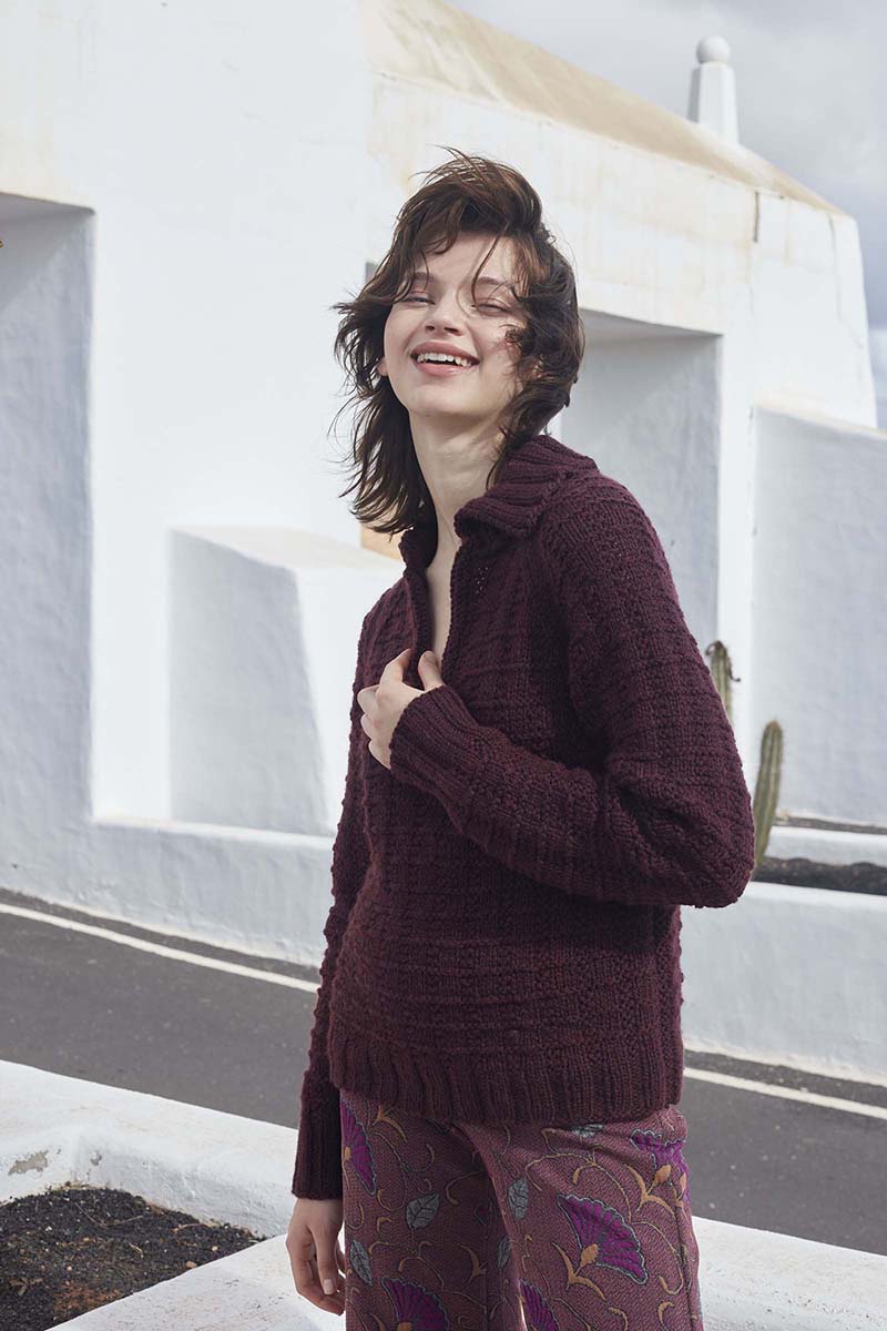 Strickset Pullover Aus Memory Von Lang Yarns 1 Strickset Pullover Aus Memory Von Lang Yarns