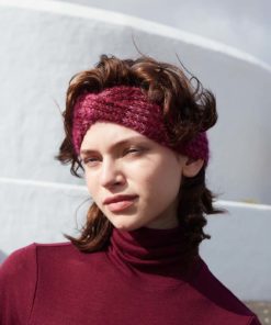 Strickset Stirnband Aus Glamour Von Lang Yarns 3 Strickset Stirnband Aus Glamour Von Lang Yarns – Bild 2