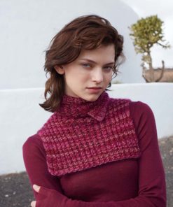 Strickset Kragen Aus Glamour Von Lang Yarns 3 Strickset Kragen Aus Glamour Von Lang Yarns – Bild 2