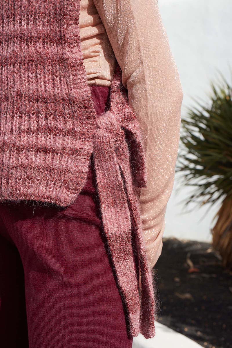 Strickset Pullunder Aus Glamour Von Lang Yarns 6 Strickset Pullunder Aus Glamour Von Lang Yarns – Bild 6
