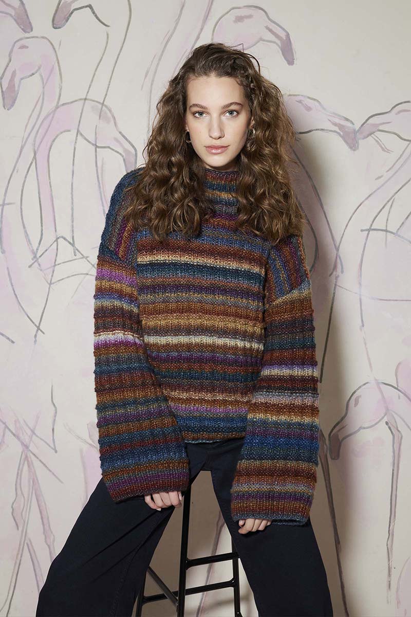 Strickset Pullover Aus Cloud Von Lang Yarns 4 Strickset Pullover Aus Cloud Von Lang Yarns – Bild 4