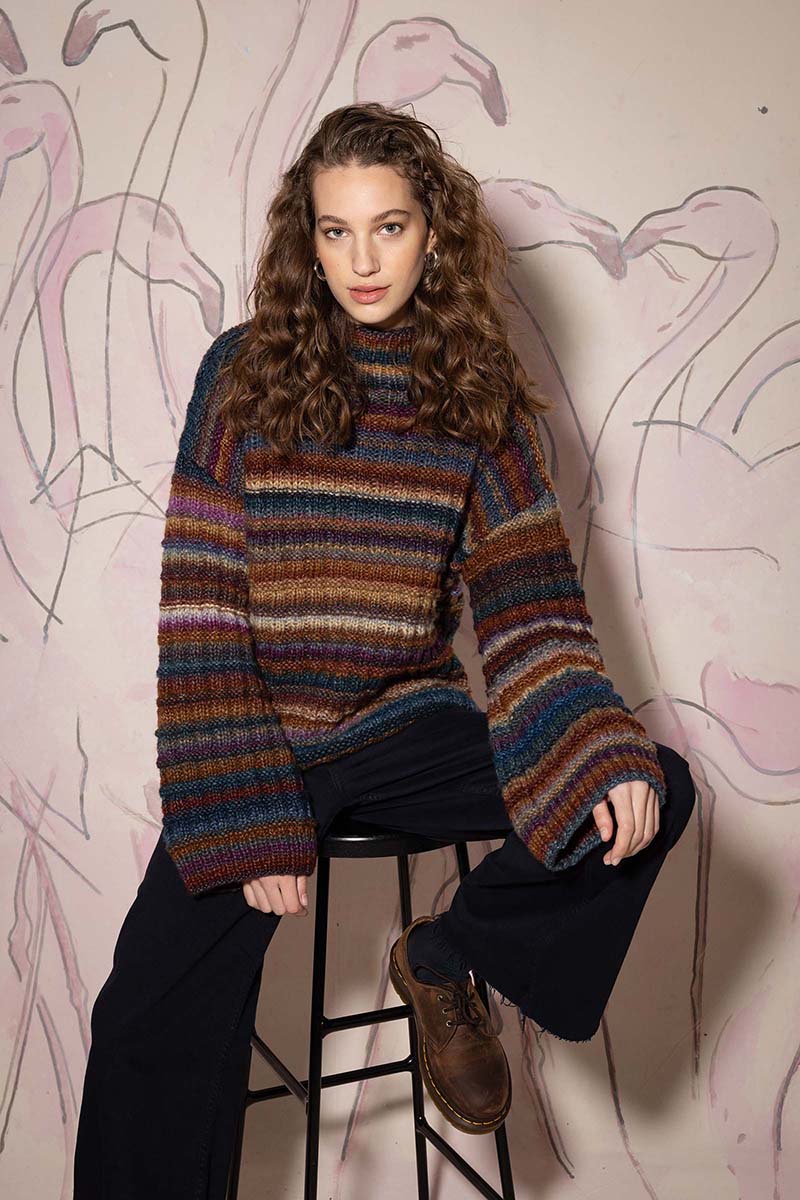 Strickset Pullover Aus Cloud Von Lang Yarns 1 Strickset Pullover Aus Cloud Von Lang Yarns