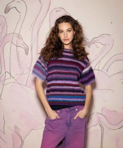 Strickset Kurzarmpullover aus Cloud von Lang Yarns
