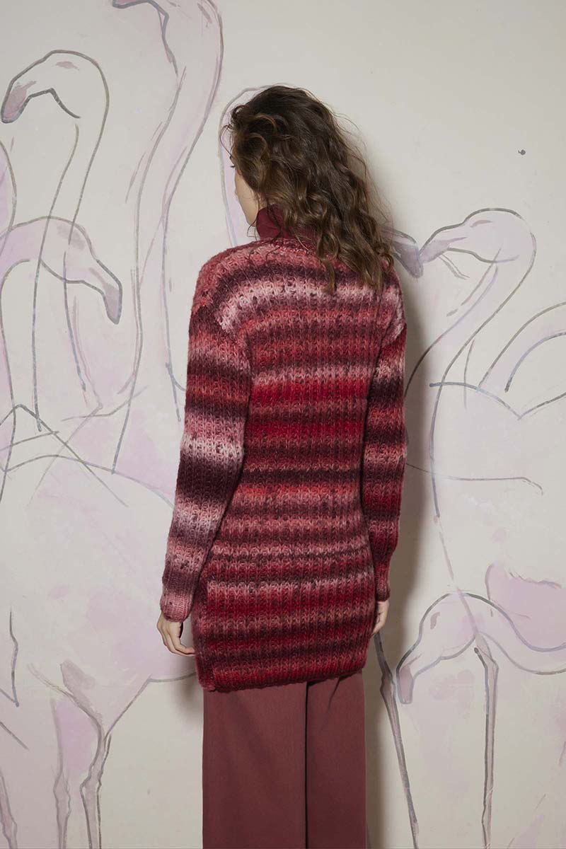 Strickset Cardigan Aus Cloud Tweed Von Lang Yarns 3 Strickset Cardigan Aus Cloud Tweed Von Lang Yarns – Bild 3