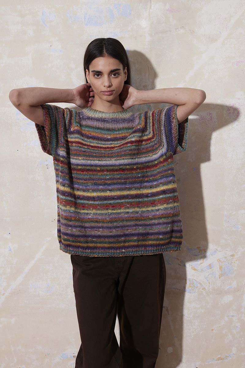 Strickset Pullover Top Down Aus Magnolia Von Lang Yarns 4 Strickset Pullover Top Down Aus Magnolia Von Lang Yarns – Bild 4