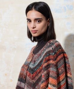 Strickset Capejacke Gehäkelt Aus Magnolia Von Lang Yarns – Bild 2