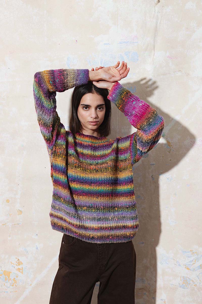 Strickset Pullover Aus Magnolia Von Lang Yarns 1 Strickset Pullover Aus Magnolia Von Lang Yarns