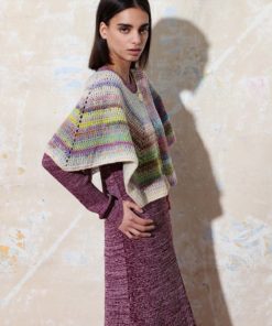 Strickset Cape Gehäkelt Aus Magnolia Von Lang Yarns 5 Strickset Cape Gehäkelt Aus Magnolia Von Lang Yarns – Bild 2