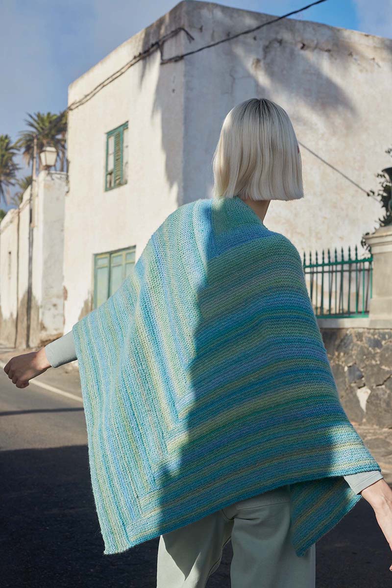 Strickset Dreiecktuch Aus Harmony Von Lang Yarns 1 Strickset Dreiecktuch Aus Harmony Von Lang Yarns