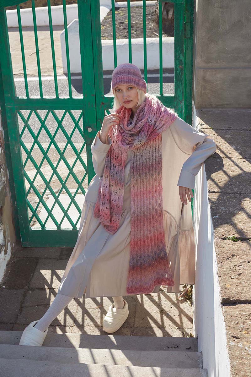 Strickset Schal Aus Harmony Von Lang Yarns 1 Strickset Schal Aus Harmony Von Lang Yarns