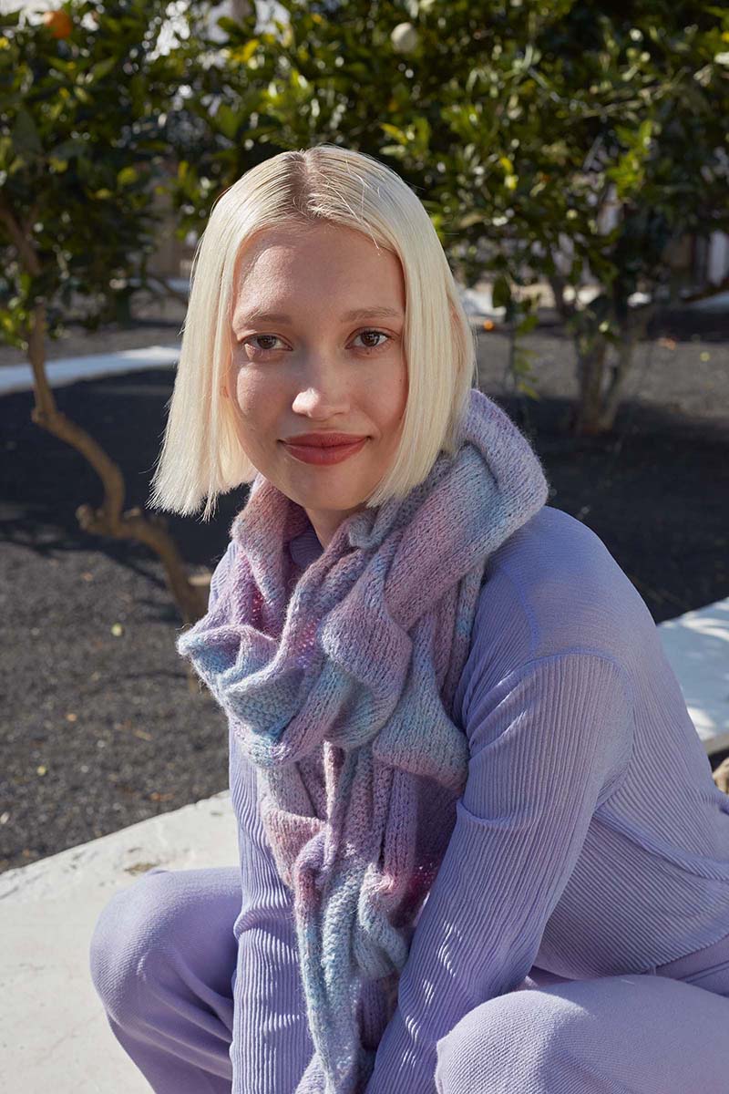 Strickset Schal Aus Harmony Von Lang Yarns 1 Strickset Schal Aus Harmony Von Lang Yarns
