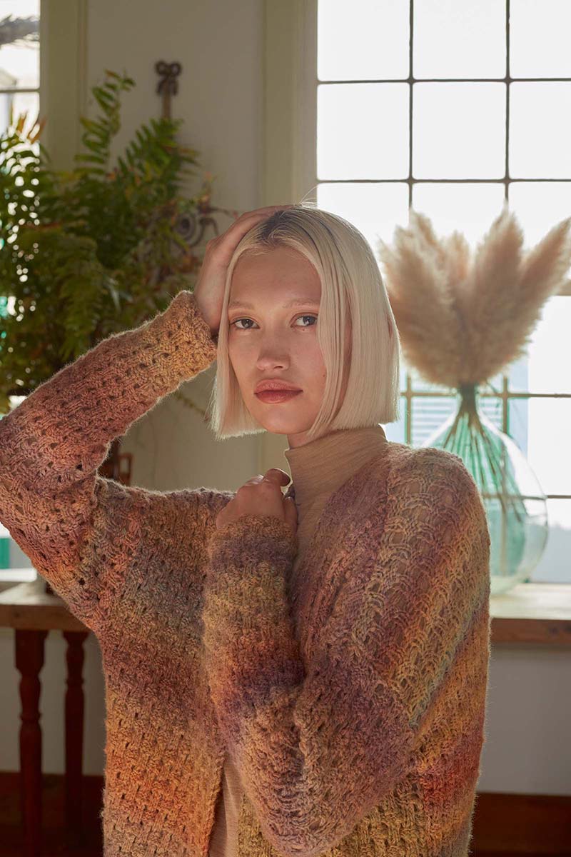 Strickset Jacke Aus Harmony Von Lang Yarns 2 Strickset Jacke Aus Harmony Von Lang Yarns – Bild 2