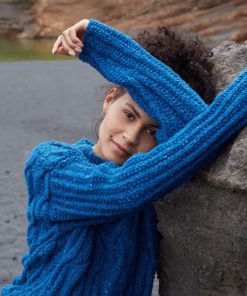 Strickset Pullover Aus Donegal Tweed+ Von Lang Yarns 7 Strickset Pullover Aus Donegal Tweed+ Von Lang Yarns – Bild 3