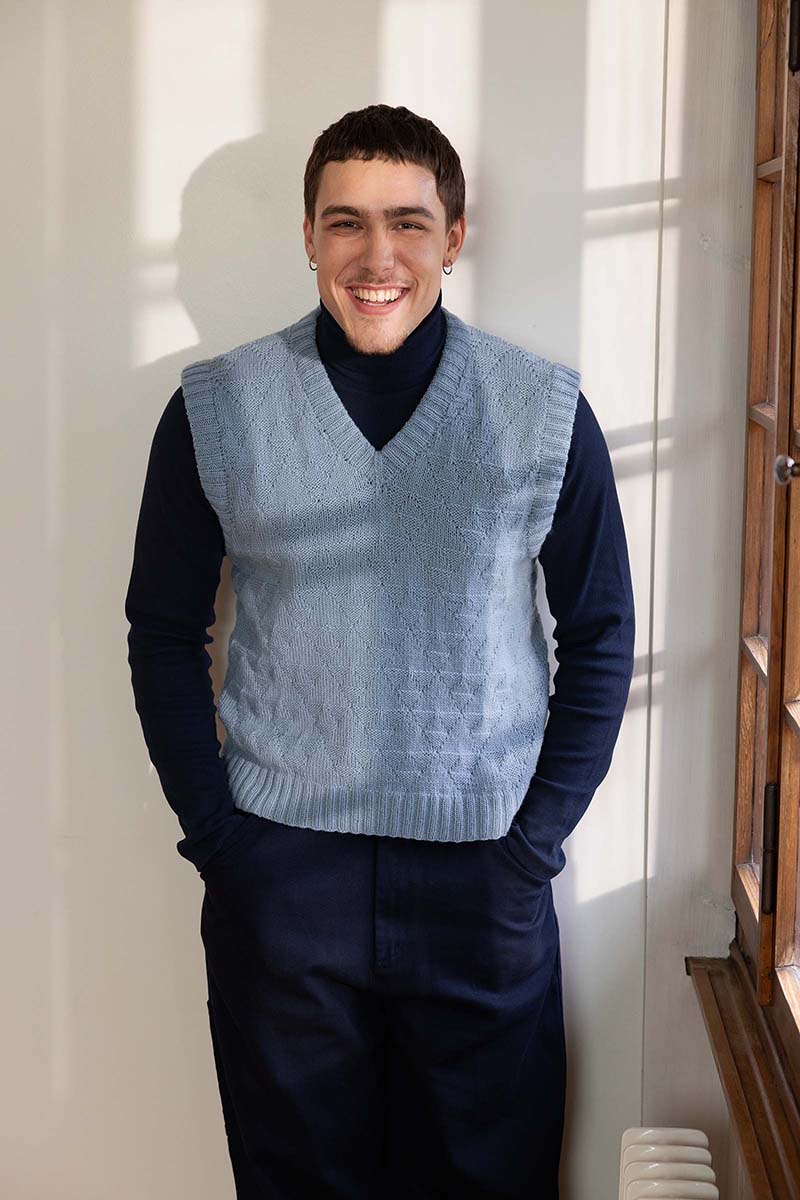 Strickset Pullunder Unisex Aus Cashmere Premium Von Lang Yarns 1 Strickset Pullunder Unisex Aus Cashmere Premium Von Lang Yarns