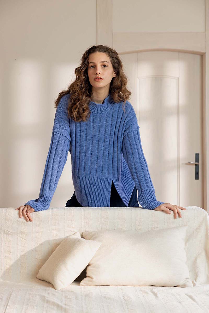 Strickset Pullover Aus Cashmere Premium Von Lang Yarns 1 Strickset Pullover Aus Cashmere Premium Von Lang Yarns