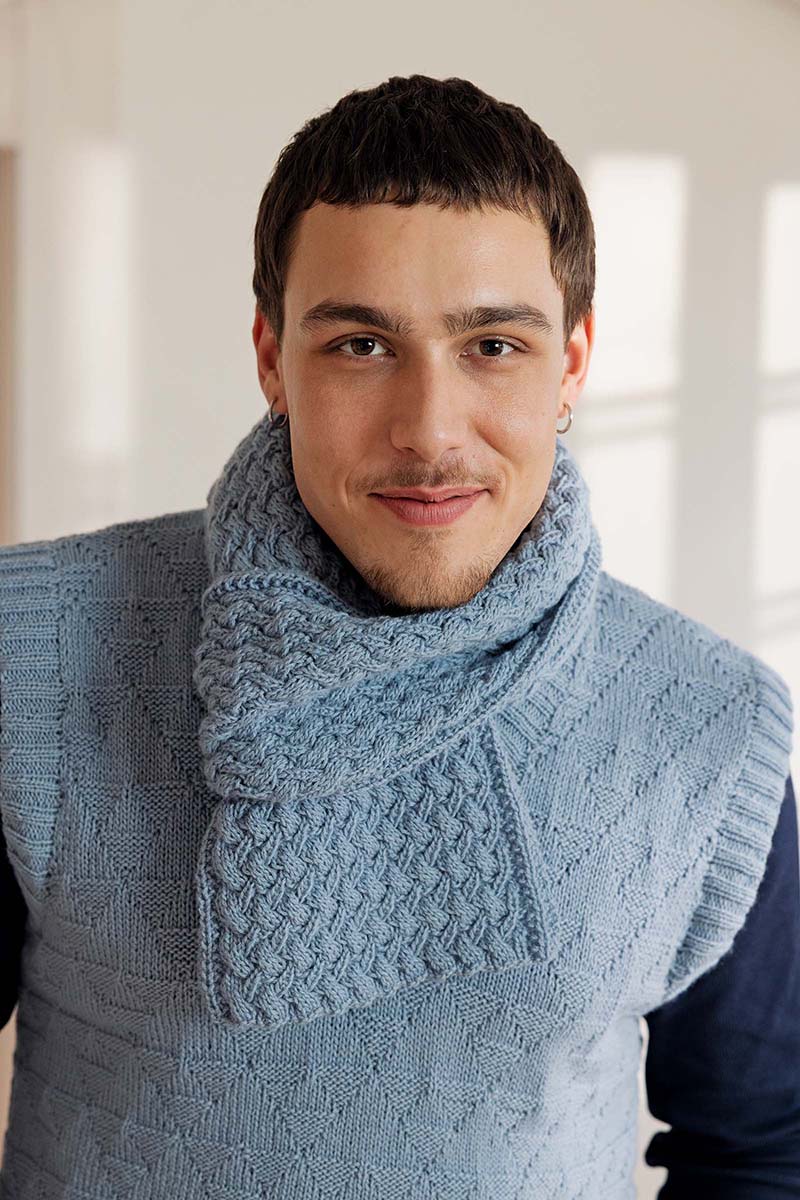 Strickset Schal Aus Cashmere Premium Von Lang Yarns 1 Strickset Schal Aus Cashmere Premium Von Lang Yarns