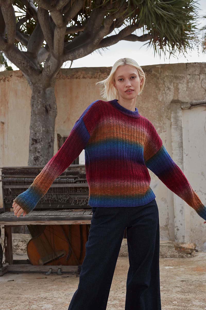Strickset Pullover Aus Move 6-Fach/6-Ply Von Lang Yarns 1 Strickset Pullover Aus Move 6-Fach/6-Ply Von Lang Yarns