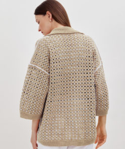 Strickset Angelina Sweater Aus Landlust Baumwolle Von Lana Grossa 5 Strickset Angelina Sweater Aus Landlust Baumwolle Von Lana Grossa – Bild 3