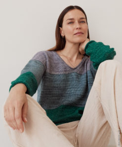 Strickset Pullover Mit V Aus Cool Wool Big Vintage Von Lana Grossa – Bild 3