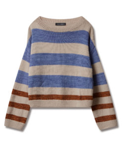 Strickset Pullover Mit Streifen Aus Cool Wool Und Cool Wool Vintage Von Lana Grossa 3 Strickset Pullover Mit Streifen Aus Cool Wool Und Cool Wool Vintage Von Lana Grossa – Bild 2