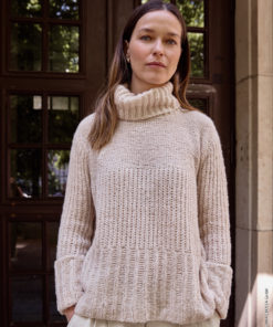 Strickset Pullover In Patentmuster Aus Soffio Von Lana Grossa 5 Strickset Pullover In Patentmuster Aus Soffio Von Lana Grossa – Bild 3