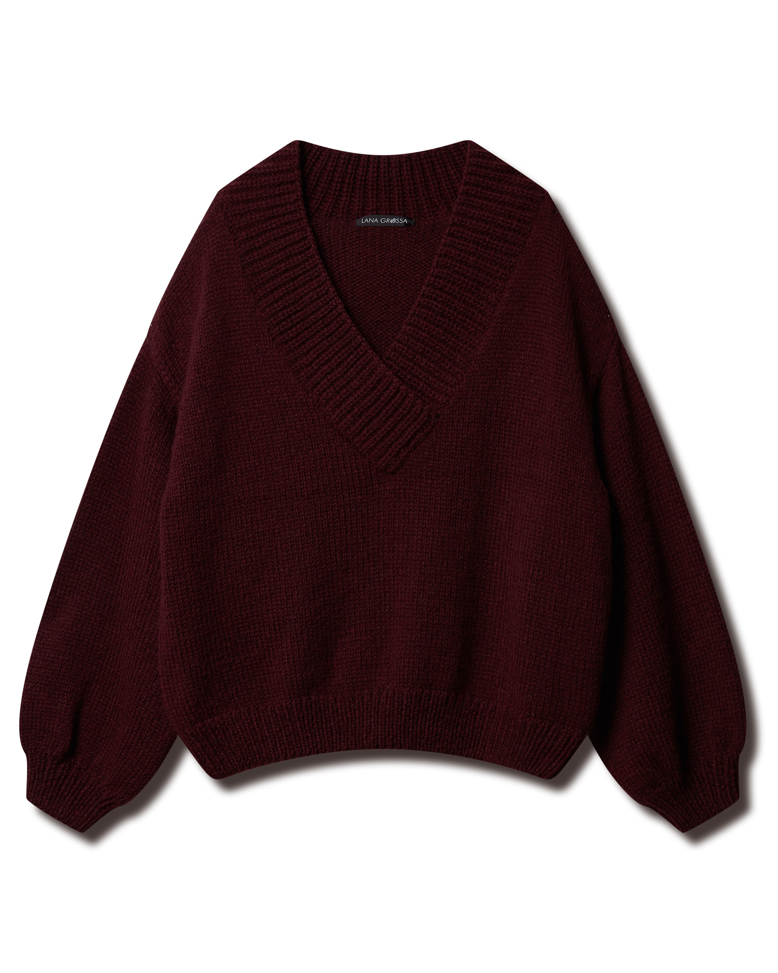 Strickset Pullover Mit Breitem Kragen Aus Cool Merino Von Lana Grossa 2 Strickset Pullover Mit Breitem Kragen Aus Cool Merino Von Lana Grossa – Bild 2