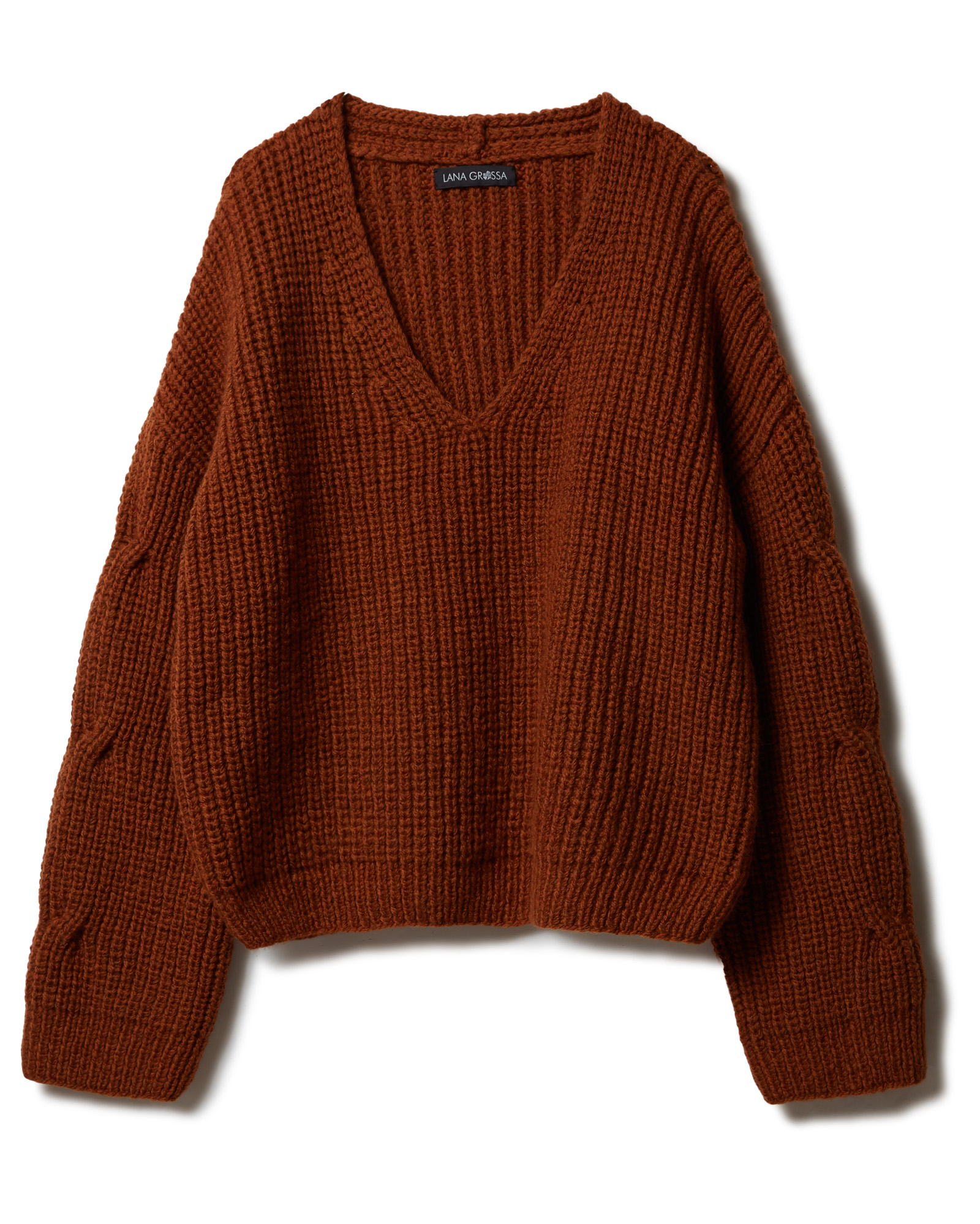 Strickset Pullover Mit Verzopfung Aus Alta Moda Cashmere 16 Von Lana Grossa 2 Strickset Pullover Mit Verzopfung Aus Alta Moda Cashmere 16 Von Lana Grossa – Bild 2