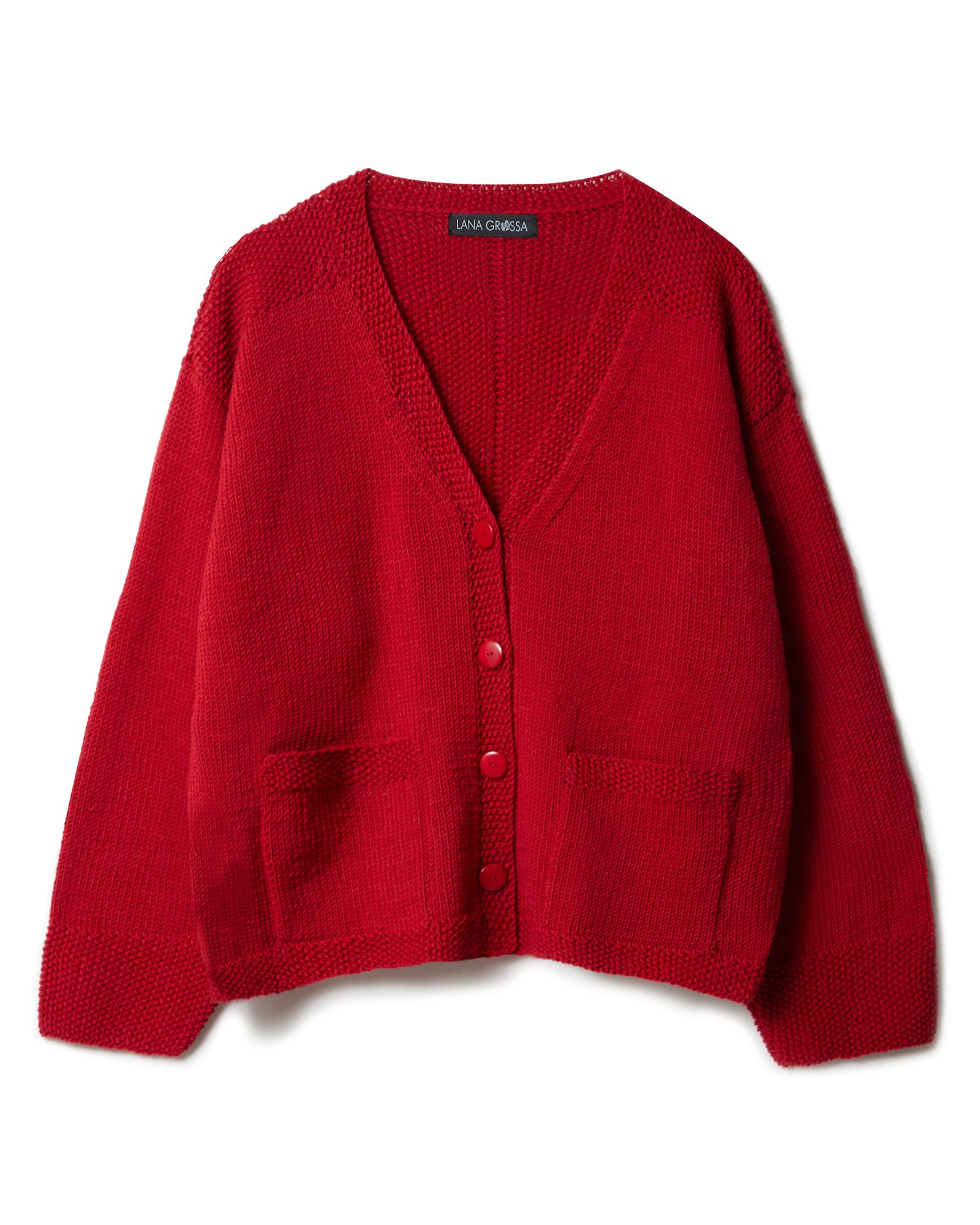 Strickset Jacke Mit Perlmuster Aus Cool Wool Von Lana Grossa 2 Strickset Jacke Mit Perlmuster Aus Cool Wool Von Lana Grossa – Bild 2