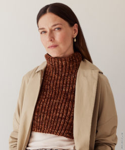 Strickset Unterziehkragen aus Vintage Chunky von Lana Grossa