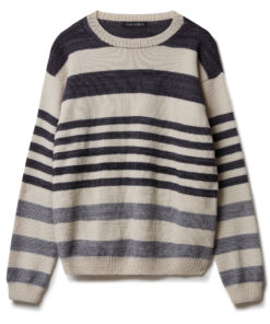 Strickset Streifenpullover Aus Cool Wool Und Cool Wool Vintage Von Lana Grossa 4 Strickset Streifenpullover Aus Cool Wool Und Cool Wool Vintage Von Lana Grossa – Bild 2