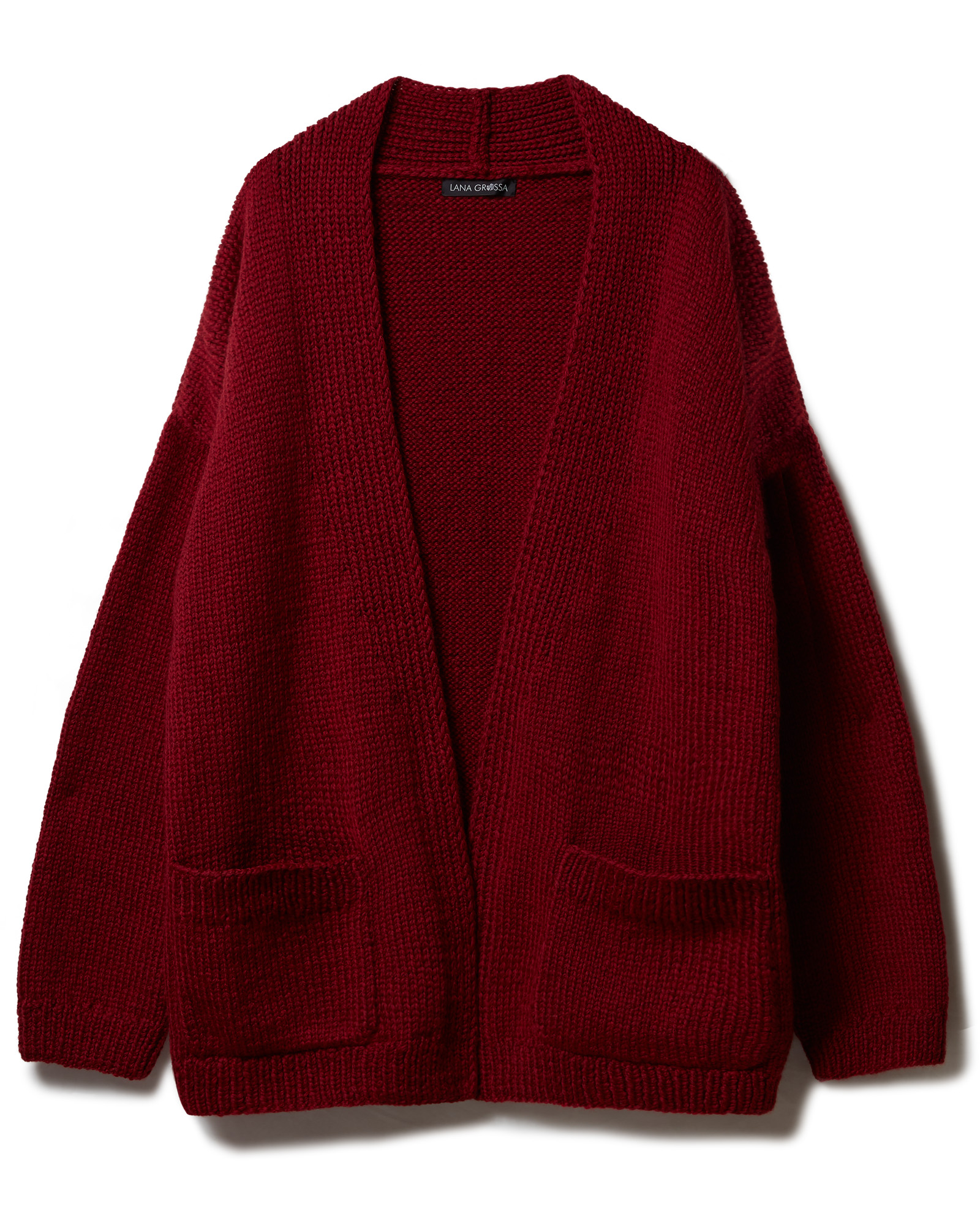 Strickset Jacke Mit Taschen Aus Cool Merino Big Von Lana Grossa 2 Strickset Jacke Mit Taschen Aus Cool Merino Big Von Lana Grossa – Bild 2