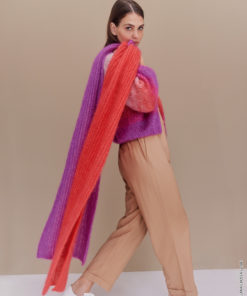 Strickset Patentschal aus Silkhair von Lana Grossa