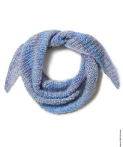 Strickset Dreieckstuch Aus Silkhair Print Von Lana Grossa 4 Strickset Dreieckstuch Aus Silkhair Print Von Lana Grossa – Bild 2