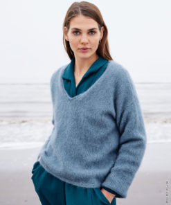Strickset Pullover aus Silkhair von Lana Grossa