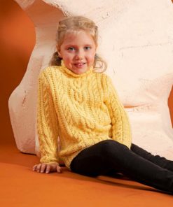 Strickset Zopfpullover aus Poseidon von Lang Yarns