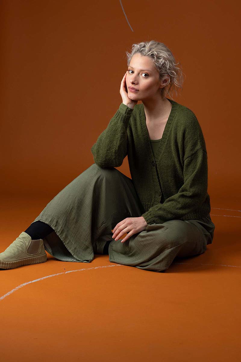 Strickset Jacke Aus Baby Alpaca Von Lang Yarns 1 Strickset Jacke Aus Baby Alpaca Von Lang Yarns