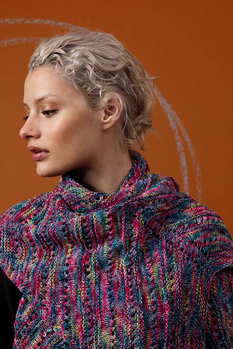 Strickset Dreiecktuch Aus Alpaca Soxx 4-Fach Hand Dyed Von Lang Yarns 4 Strickset Dreiecktuch Aus Alpaca Soxx 4-Fach Hand Dyed Von Lang Yarns – Bild 4