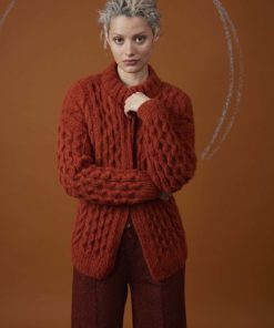 Strickset Jacke Aus Suri Alpaca Von Lang Yarns 7 Strickset Jacke Aus Suri Alpaca Von Lang Yarns – Bild 4