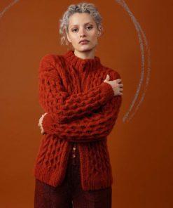 Strickset Jacke aus Suri Alpaca von Lang Yarns