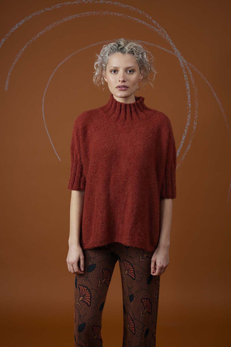 Strickset Pullover Aus Suri Alpaca Von Lang Yarns 5 Strickset Pullover Aus Suri Alpaca Von Lang Yarns – Bild 5
