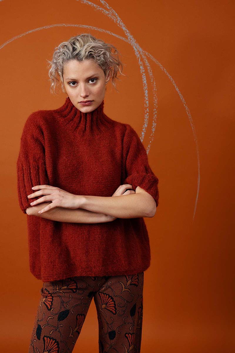 Strickset Pullover Aus Suri Alpaca Von Lang Yarns 1 Strickset Pullover Aus Suri Alpaca Von Lang Yarns