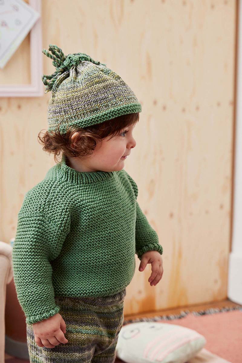 Strickset Mütze Aus Merino 200 Bebe Von Lang Yarns 4 Strickset Mütze Aus Merino 200 Bebe Von Lang Yarns – Bild 4