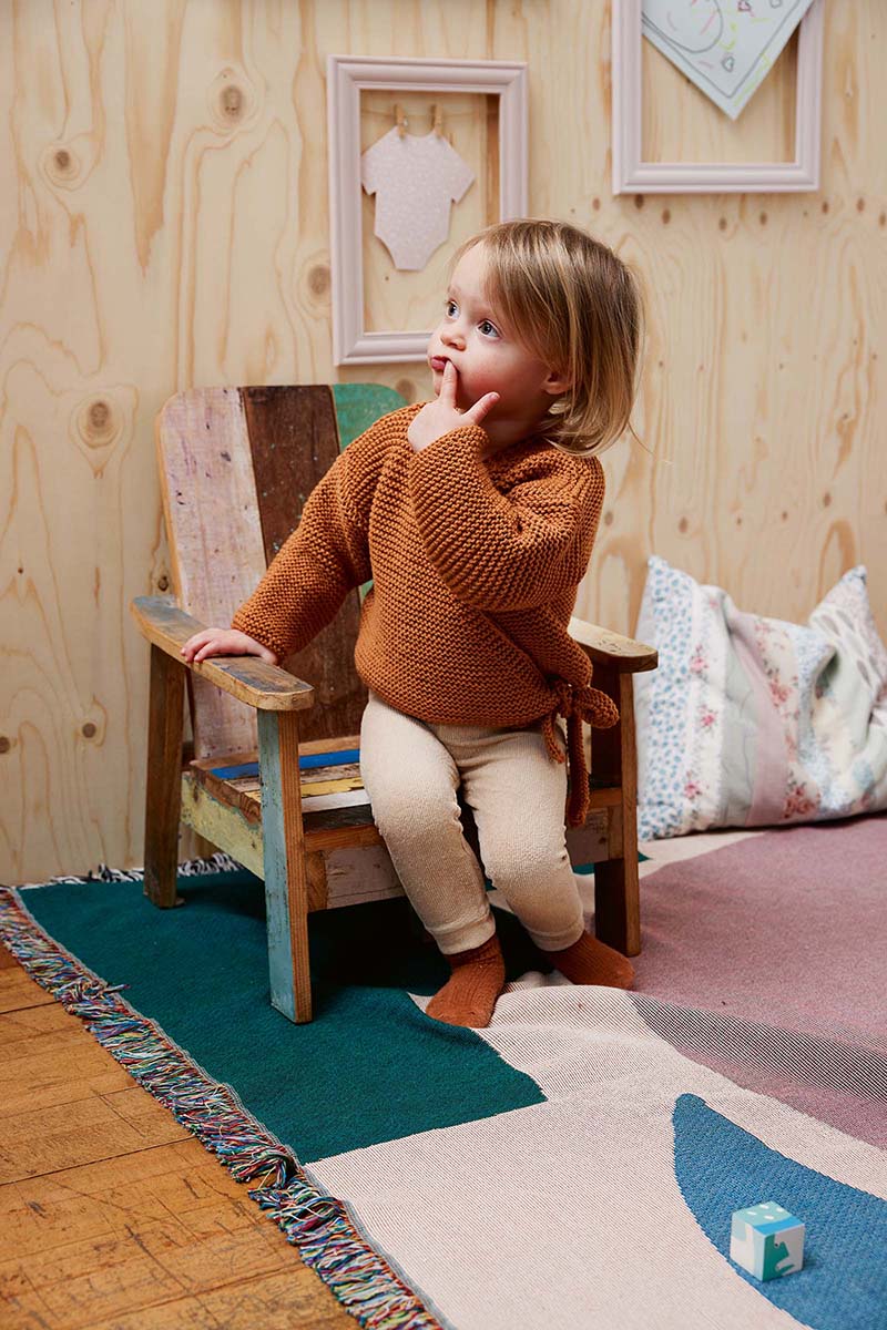 Strickset Wickeljacke Aus Merino 200 Bebe Von Lang Yarns 1 Strickset Wickeljacke Aus Merino 200 Bebe Von Lang Yarns